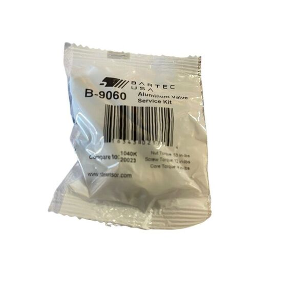 New Bartec B-9060 Aluminum Valve Service Kit 10 Pack - Picture 3 of 8